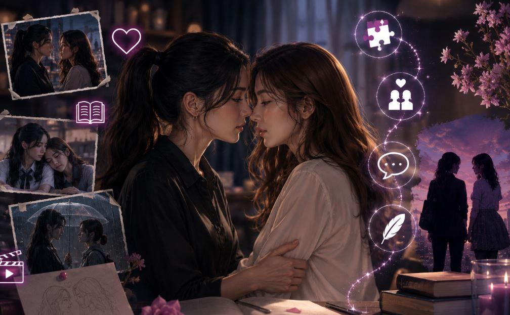 O que torna Ditto GL Novel diferente de outros romances GL?